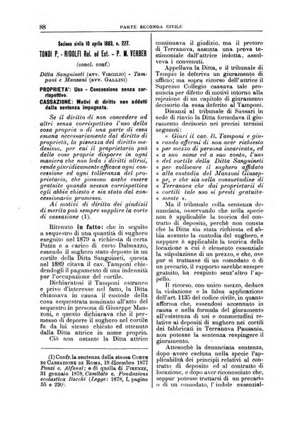 La Corte suprema di Roma raccolta periodica delle sentenze della Corte di cassazione di Roma