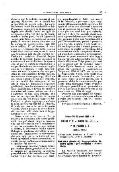 La Corte suprema di Roma raccolta periodica delle sentenze della Corte di cassazione di Roma