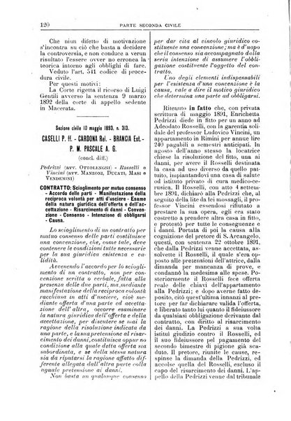 La Corte suprema di Roma raccolta periodica delle sentenze della Corte di cassazione di Roma