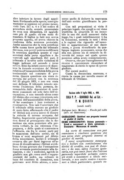 La Corte suprema di Roma raccolta periodica delle sentenze della Corte di cassazione di Roma