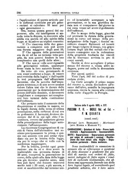 La Corte suprema di Roma raccolta periodica delle sentenze della Corte di cassazione di Roma