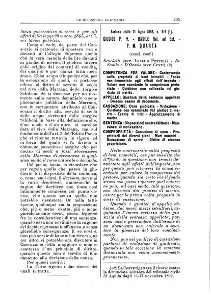 La Corte suprema di Roma raccolta periodica delle sentenze della Corte di cassazione di Roma