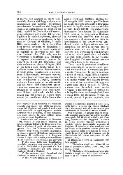 La Corte suprema di Roma raccolta periodica delle sentenze della Corte di cassazione di Roma