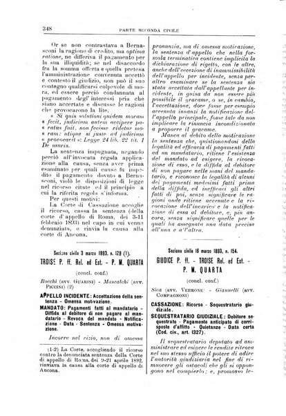 La Corte suprema di Roma raccolta periodica delle sentenze della Corte di cassazione di Roma