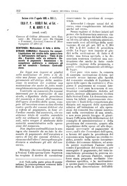 La Corte suprema di Roma raccolta periodica delle sentenze della Corte di cassazione di Roma