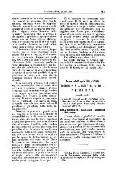 La Corte suprema di Roma raccolta periodica delle sentenze della Corte di cassazione di Roma