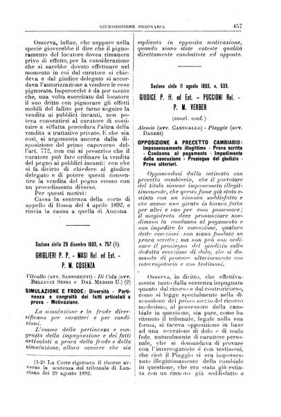 La Corte suprema di Roma raccolta periodica delle sentenze della Corte di cassazione di Roma