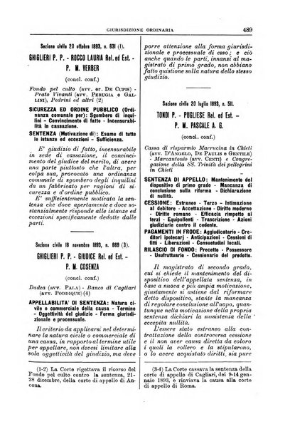 La Corte suprema di Roma raccolta periodica delle sentenze della Corte di cassazione di Roma