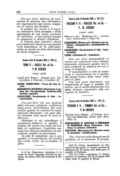 La Corte suprema di Roma raccolta periodica delle sentenze della Corte di cassazione di Roma