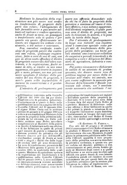 La Corte suprema di Roma raccolta periodica delle sentenze della Corte di cassazione di Roma