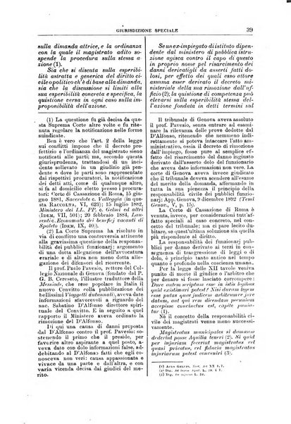 La Corte suprema di Roma raccolta periodica delle sentenze della Corte di cassazione di Roma