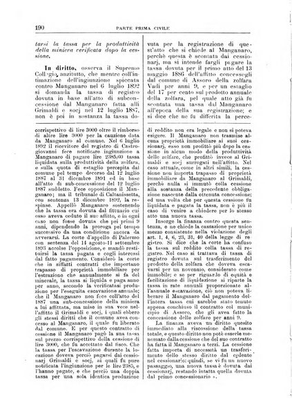 La Corte suprema di Roma raccolta periodica delle sentenze della Corte di cassazione di Roma