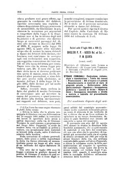 La Corte suprema di Roma raccolta periodica delle sentenze della Corte di cassazione di Roma