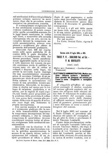 La Corte suprema di Roma raccolta periodica delle sentenze della Corte di cassazione di Roma