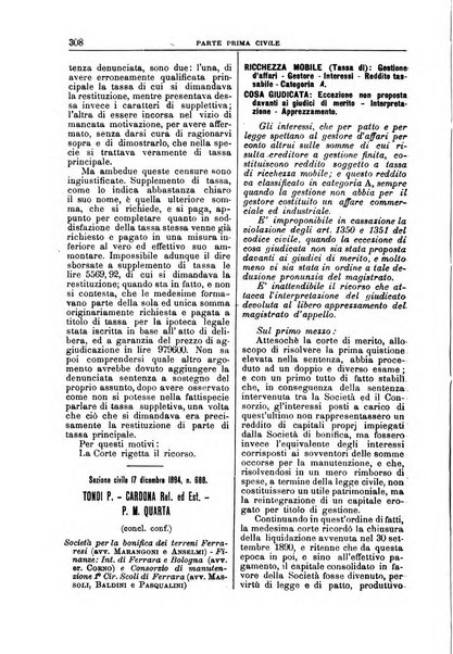 La Corte suprema di Roma raccolta periodica delle sentenze della Corte di cassazione di Roma