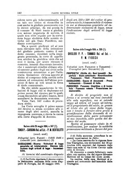 La Corte suprema di Roma raccolta periodica delle sentenze della Corte di cassazione di Roma