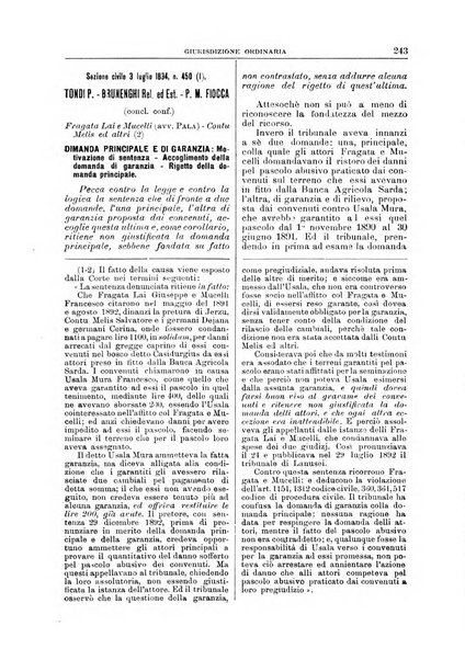 La Corte suprema di Roma raccolta periodica delle sentenze della Corte di cassazione di Roma