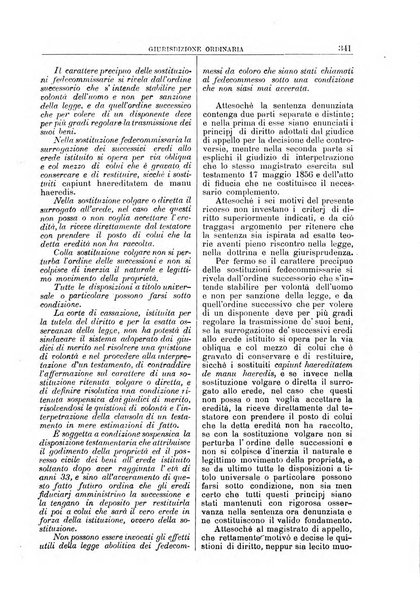 La Corte suprema di Roma raccolta periodica delle sentenze della Corte di cassazione di Roma