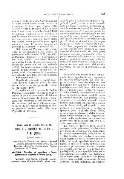 La Corte suprema di Roma raccolta periodica delle sentenze della Corte di cassazione di Roma