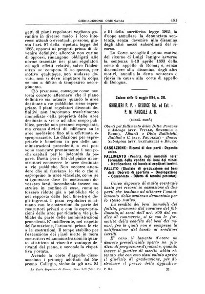 La Corte suprema di Roma raccolta periodica delle sentenze della Corte di cassazione di Roma