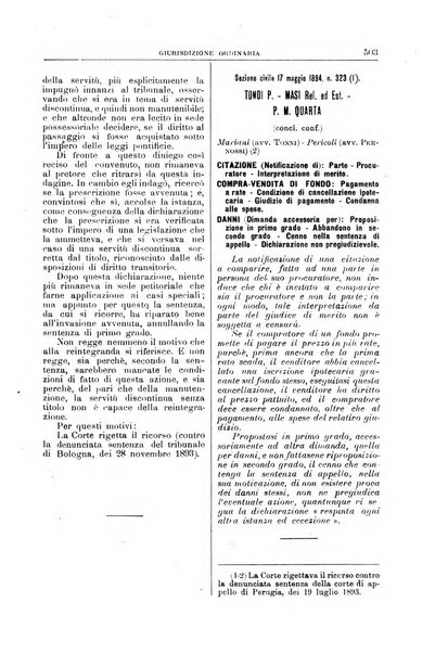 La Corte suprema di Roma raccolta periodica delle sentenze della Corte di cassazione di Roma