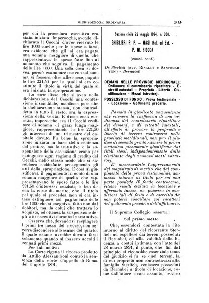 La Corte suprema di Roma raccolta periodica delle sentenze della Corte di cassazione di Roma