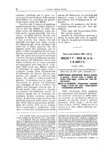 La Corte suprema di Roma raccolta periodica delle sentenze della Corte di cassazione di Roma