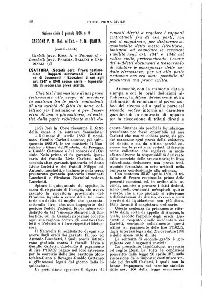 La Corte suprema di Roma raccolta periodica delle sentenze della Corte di cassazione di Roma