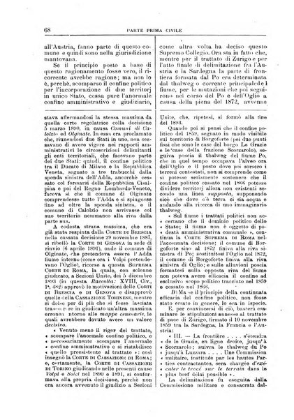 La Corte suprema di Roma raccolta periodica delle sentenze della Corte di cassazione di Roma