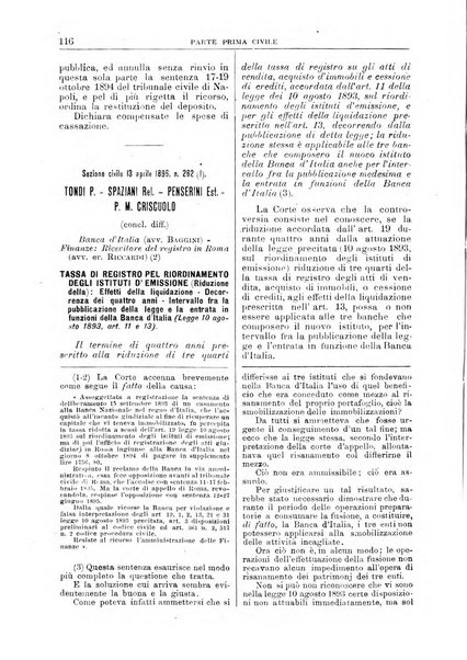 La Corte suprema di Roma raccolta periodica delle sentenze della Corte di cassazione di Roma