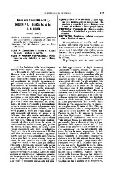 La Corte suprema di Roma raccolta periodica delle sentenze della Corte di cassazione di Roma