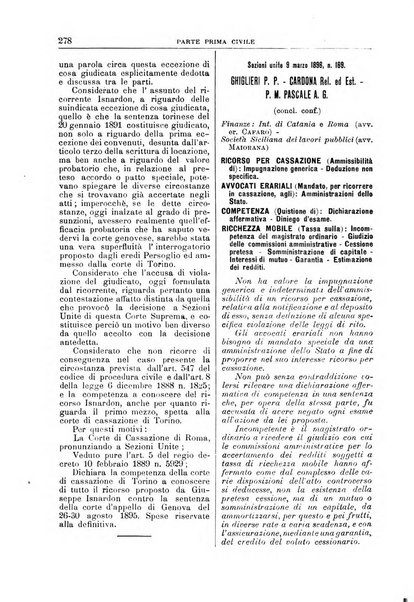 La Corte suprema di Roma raccolta periodica delle sentenze della Corte di cassazione di Roma