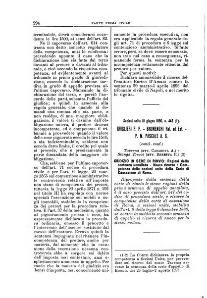 La Corte suprema di Roma raccolta periodica delle sentenze della Corte di cassazione di Roma