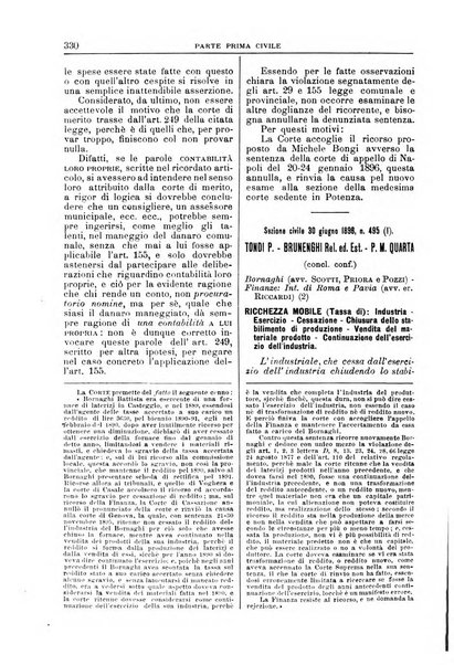 La Corte suprema di Roma raccolta periodica delle sentenze della Corte di cassazione di Roma