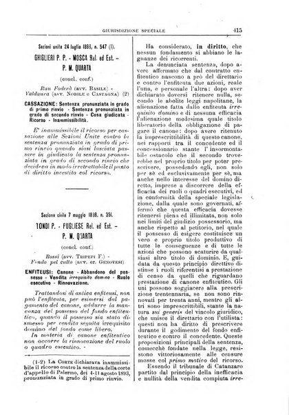 La Corte suprema di Roma raccolta periodica delle sentenze della Corte di cassazione di Roma