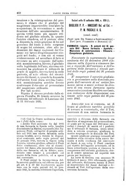 La Corte suprema di Roma raccolta periodica delle sentenze della Corte di cassazione di Roma