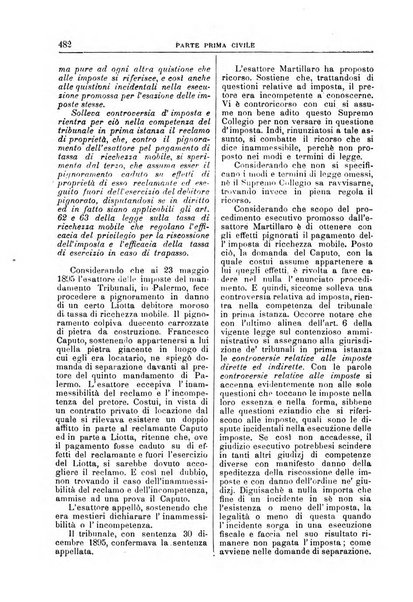 La Corte suprema di Roma raccolta periodica delle sentenze della Corte di cassazione di Roma