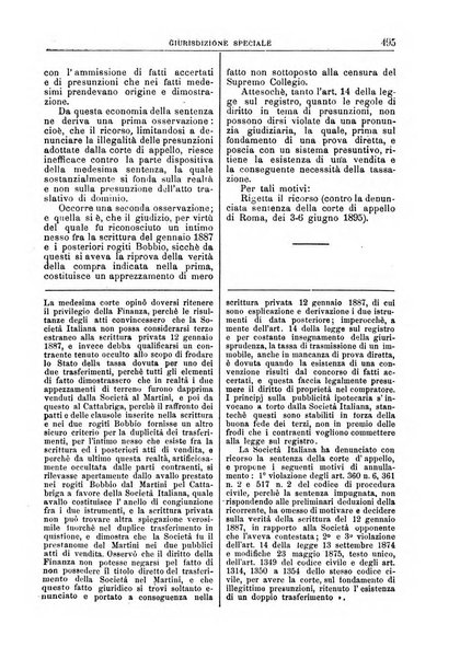 La Corte suprema di Roma raccolta periodica delle sentenze della Corte di cassazione di Roma