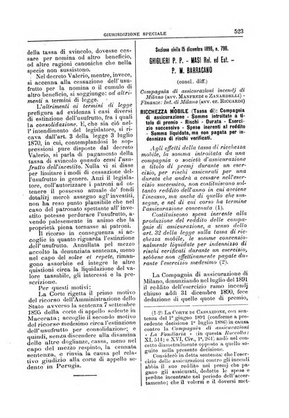 La Corte suprema di Roma raccolta periodica delle sentenze della Corte di cassazione di Roma