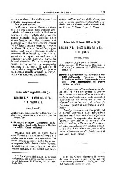 La Corte suprema di Roma raccolta periodica delle sentenze della Corte di cassazione di Roma