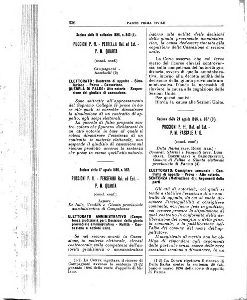 La Corte suprema di Roma raccolta periodica delle sentenze della Corte di cassazione di Roma