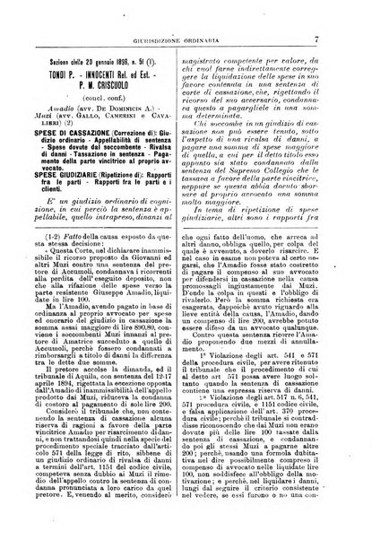 La Corte suprema di Roma raccolta periodica delle sentenze della Corte di cassazione di Roma