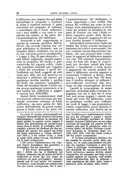 La Corte suprema di Roma raccolta periodica delle sentenze della Corte di cassazione di Roma