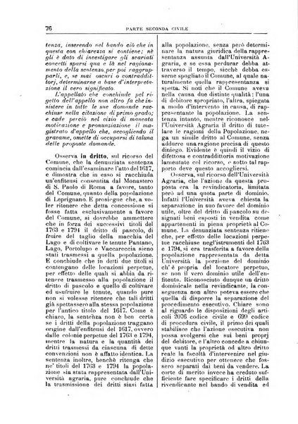 La Corte suprema di Roma raccolta periodica delle sentenze della Corte di cassazione di Roma