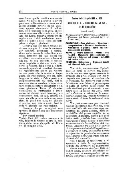 La Corte suprema di Roma raccolta periodica delle sentenze della Corte di cassazione di Roma