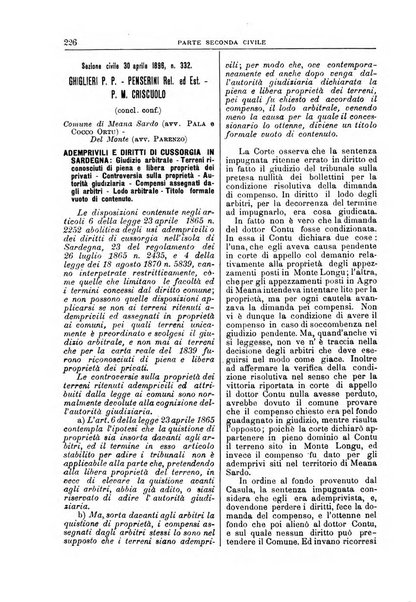 La Corte suprema di Roma raccolta periodica delle sentenze della Corte di cassazione di Roma