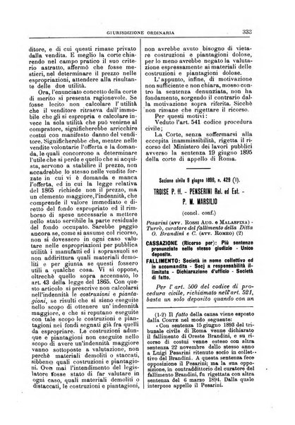 La Corte suprema di Roma raccolta periodica delle sentenze della Corte di cassazione di Roma