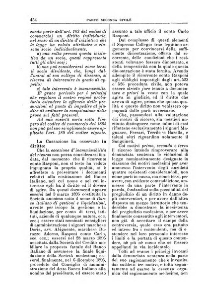 La Corte suprema di Roma raccolta periodica delle sentenze della Corte di cassazione di Roma