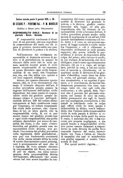 La Corte suprema di Roma raccolta periodica delle sentenze della Corte di cassazione di Roma