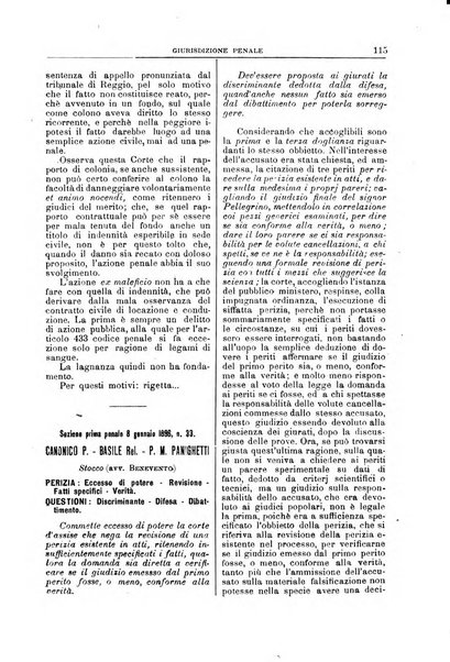 La Corte suprema di Roma raccolta periodica delle sentenze della Corte di cassazione di Roma